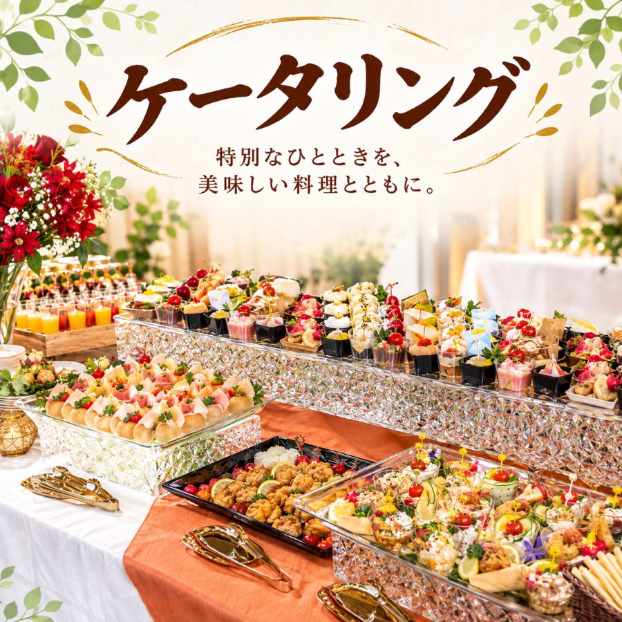 ケータリングの紹介イメージ