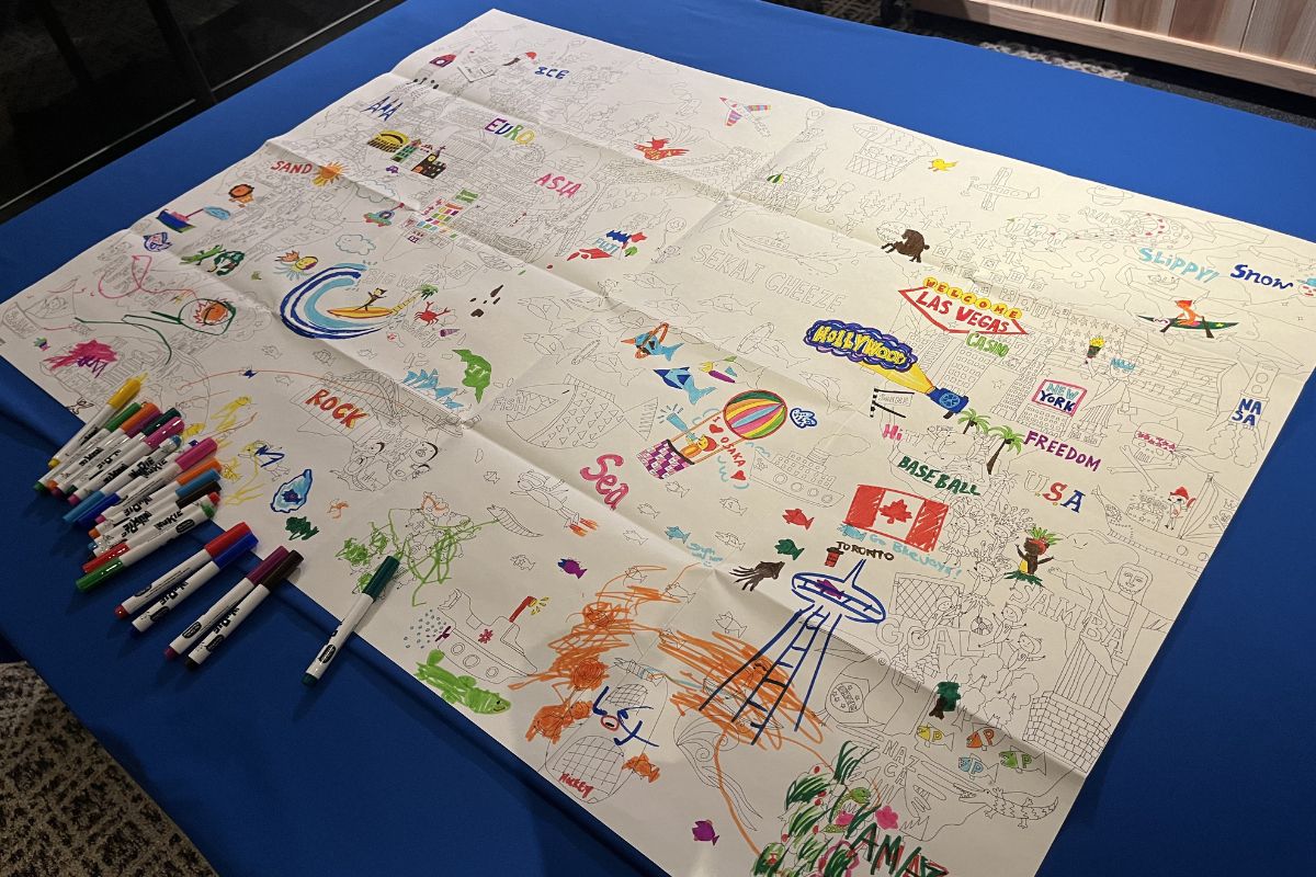 Giant Coloring Experience